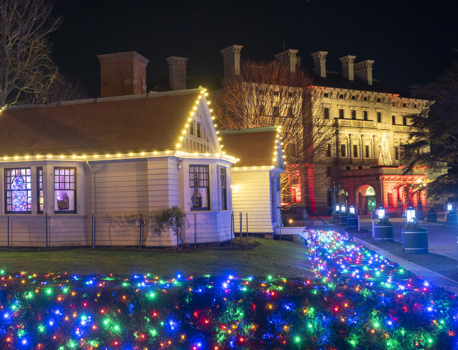 Holiday sparkle returns to the Newport mansions this weekend